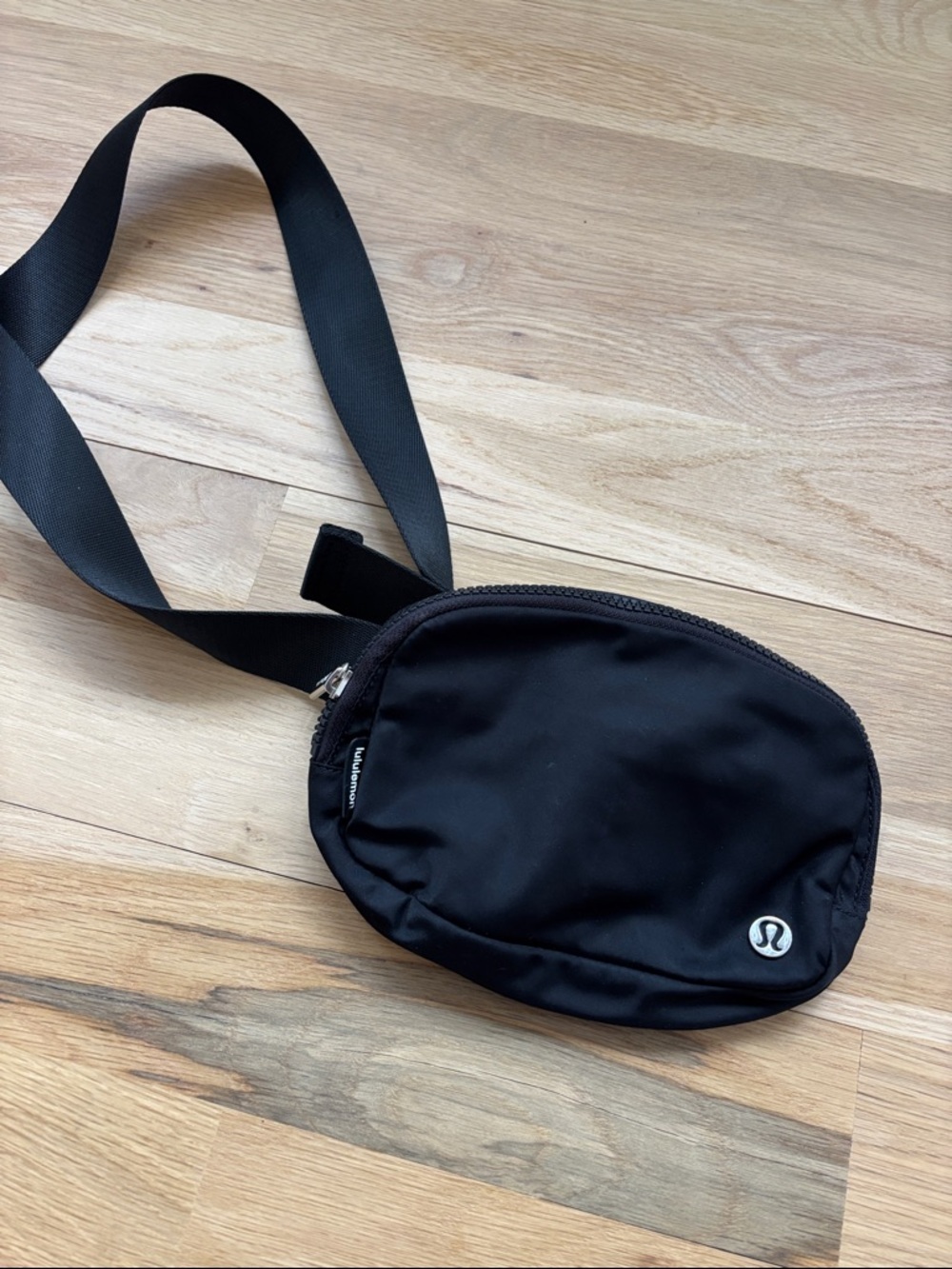 lululemon athletica Black Small Belt Bag with Logo
